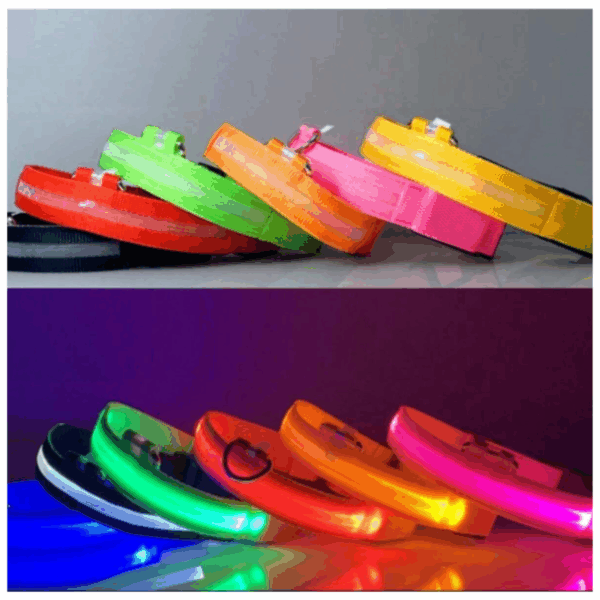 Collar Luminoso LED Recargable - Imagen 3